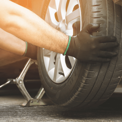 Tire Change in Jonesboro