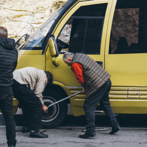 Tire Change in Jonesboro